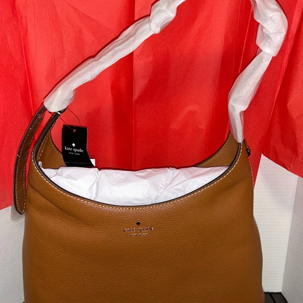 Kate Spade Tan Leather Hobo Bag